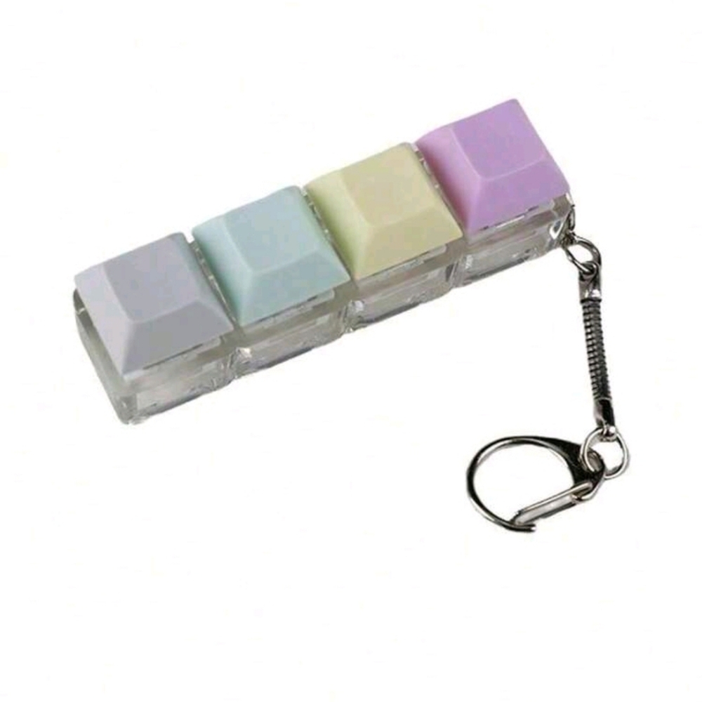 Pastel Keycap Keychain Figit